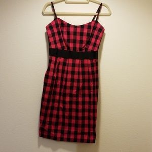 Betsy Johnson Pink and Black dress